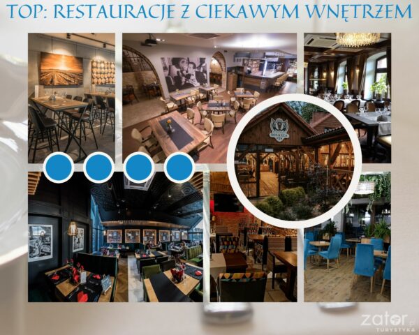 TOP: restauracje w Zatorze z fajnym wnętrzem - grafika